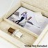 Linen Bespoke Video and Photo Box for 4"x6" Photos
