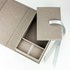 Light Gray Infinity Photo and USB Box for 5"x7" Photos
