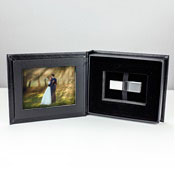 
Black Leather Devotion USB Box with USB
