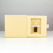 
Yellow Kraft Hidden Slide USB Box with USB