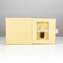 Yellow Kraft Hidden Slide USB Box with USB
