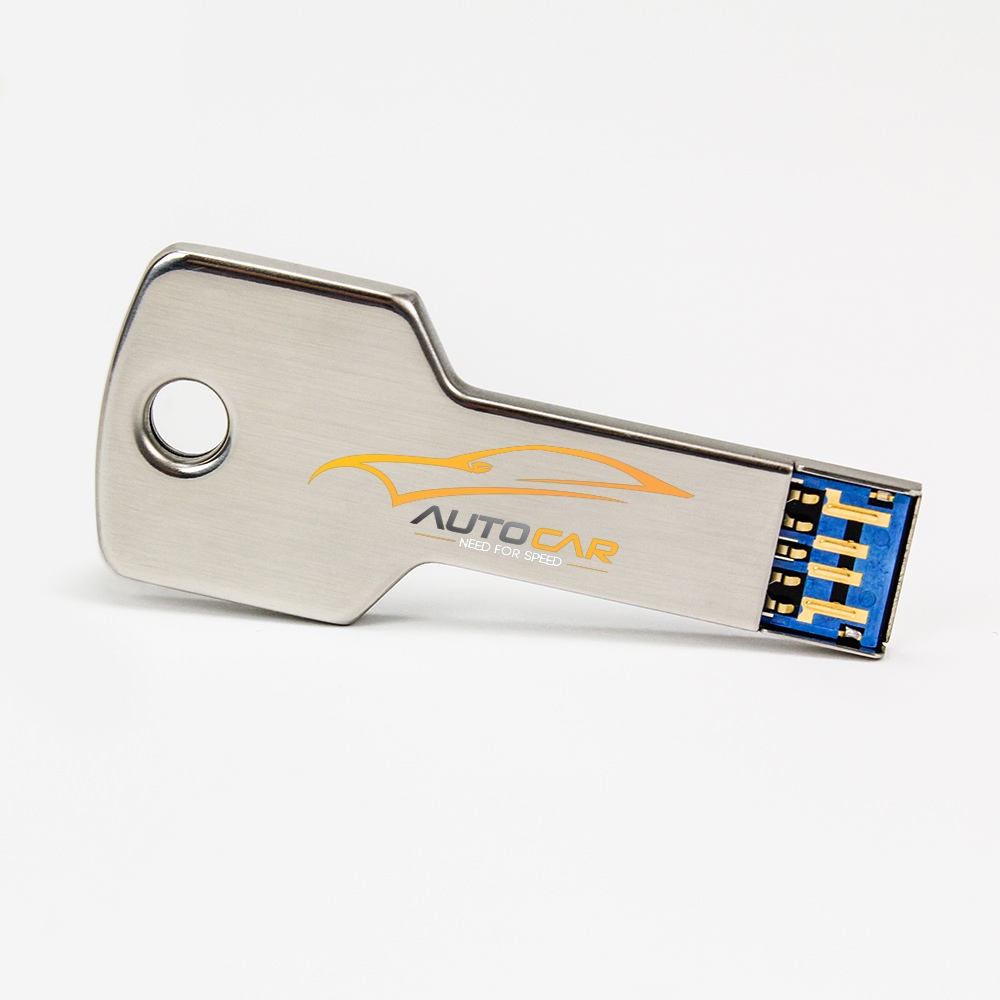 Flash Key Shaped Custom USB Drive - Premium USB