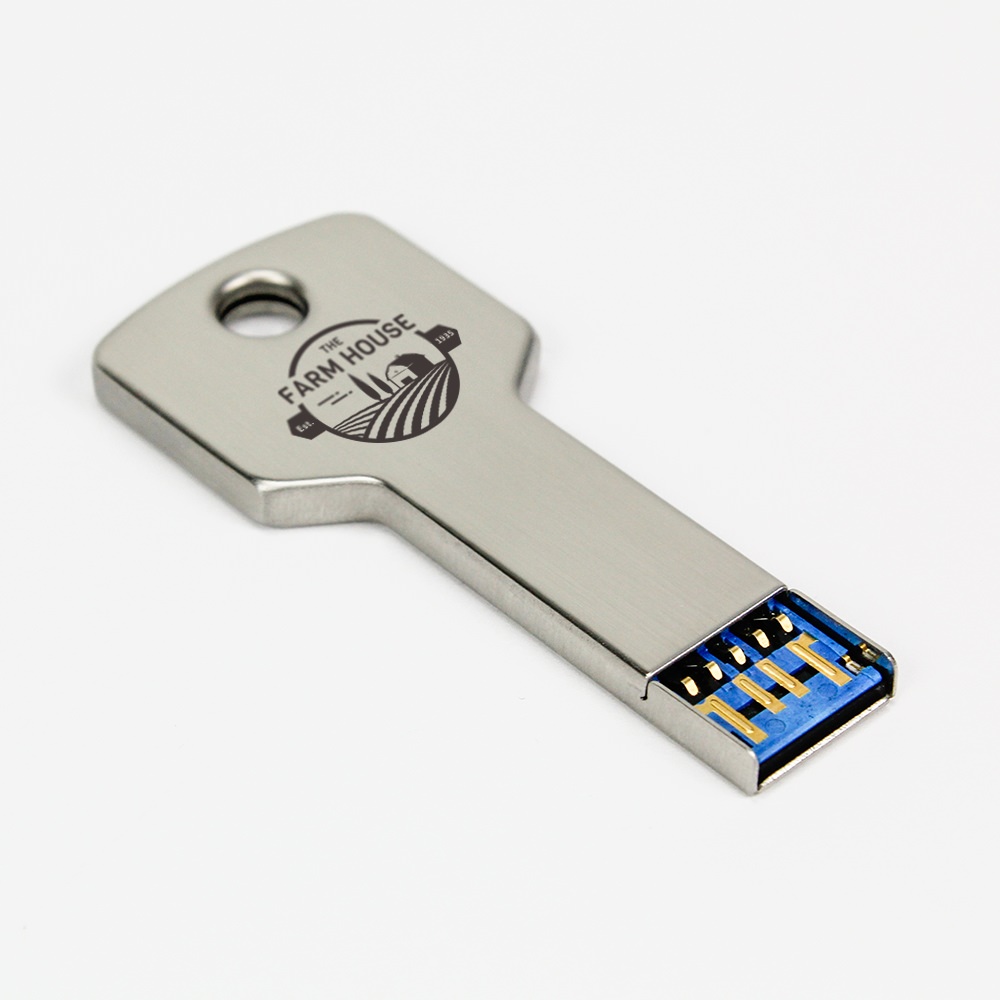 Flash Key Shaped Custom USB Drive Premium USB