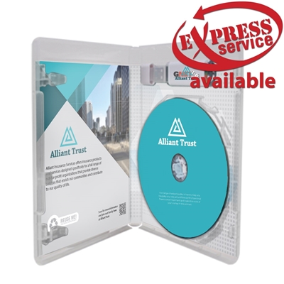 Custom Flash Pac® USB Cases with Dual Layer DVDs
