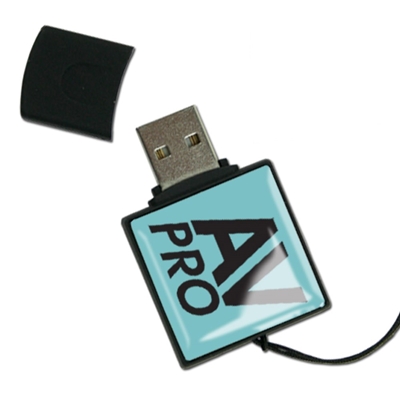 Brilliant Epoxy Dome USB Drive
