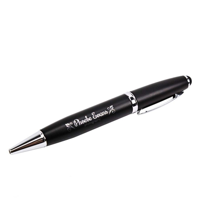 Stealth Pen with Stylus USB Drive
