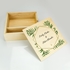 Natural Wood 4" x 6" Custom USB Box
