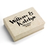 Linen Sentiment Custom USB Box
