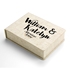 Linen Sentiment Custom USB Box
