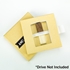 Yellow Kraft Hidden Slide Custom USB Box
