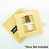 Yellow Kraft Hidden Slide Custom USB Box

