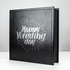 Custom Black Leather Impression  4"x6" Photo and USB Box
