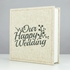 Custom Linen Impression 5"x7" Photo and USB Box
