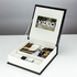 Black Leather Bespoke Custom Video and Photo Box for 4"x6" Photos
