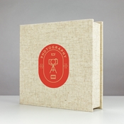 
Linen Bespoke Custom Video and Photo Box for 5"x7" Photos
