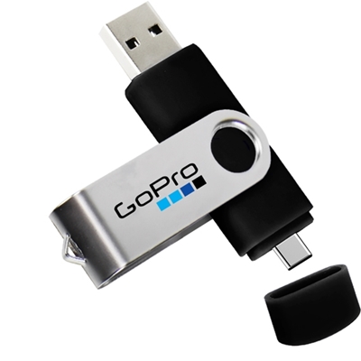 USB-C Dual Pro Swivel USB Drive
