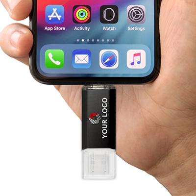 Mobile Vault Dual USB + USB-C Drive
